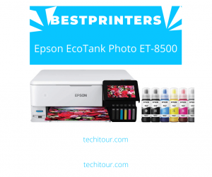 best printers - Epson EcoTank Photo ET-8500 Wireless All-in-One Printer
