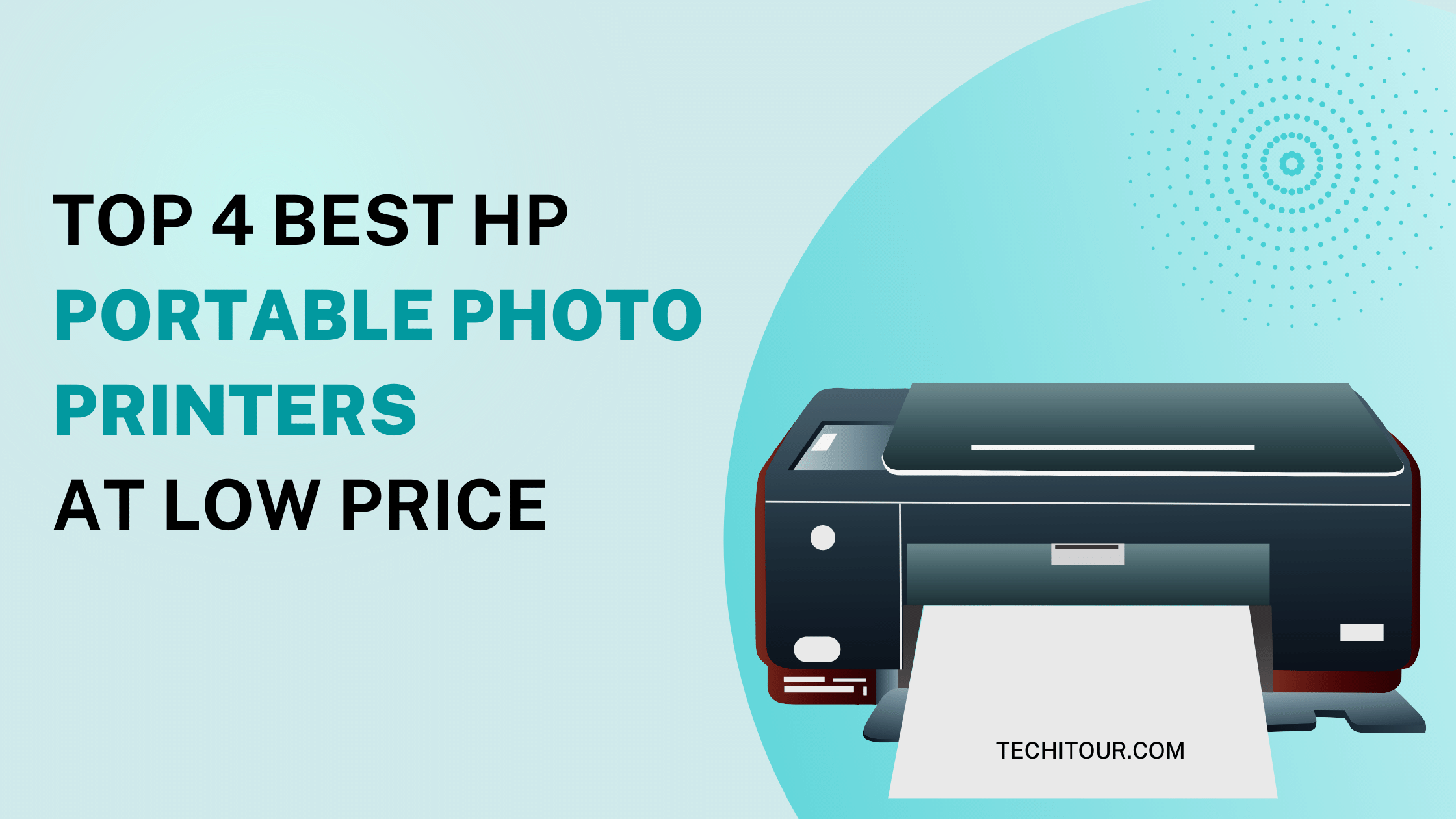 Top 4 Best HP Portable Photo Printers At Low Price