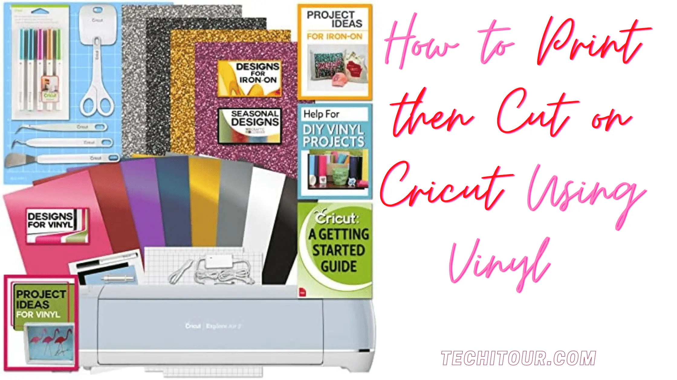 How to Print then Cut on Cricut Using Vinyl